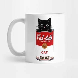 Cat-bells pop art Mug